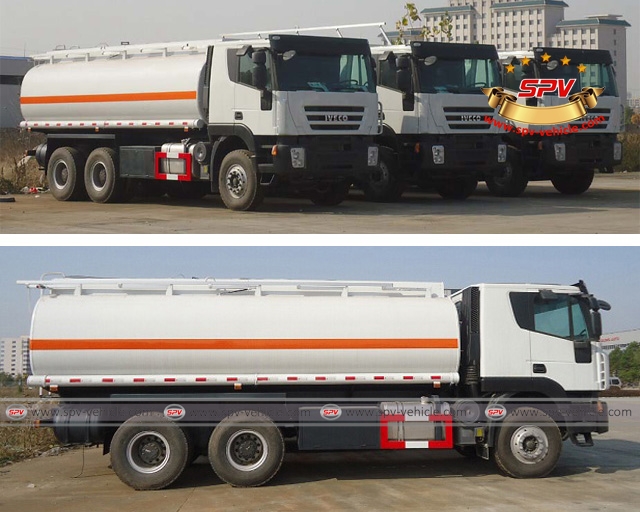 IVECO Fuel Tank Trucks with tanker capacity of 20,000 liters